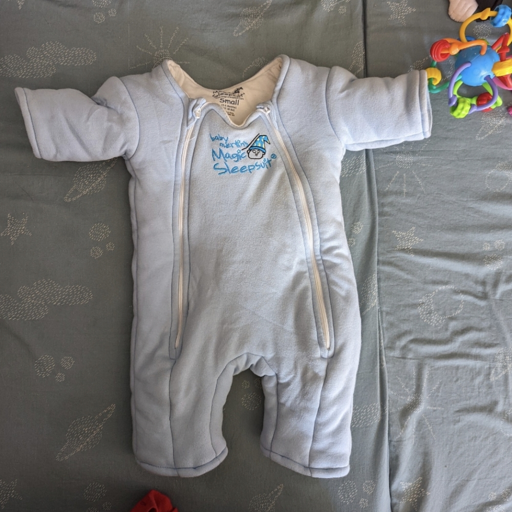 Merlin Light Blue Magic Sleepsuit